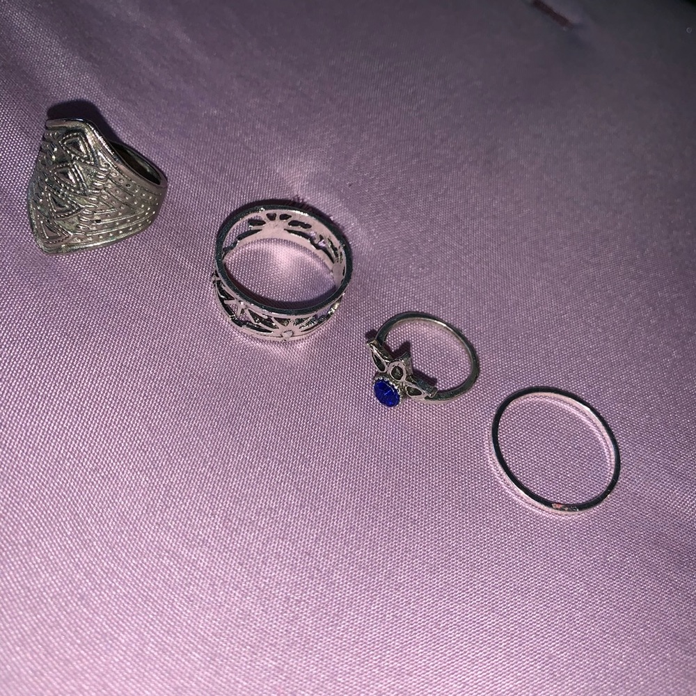 Ring set of fourv